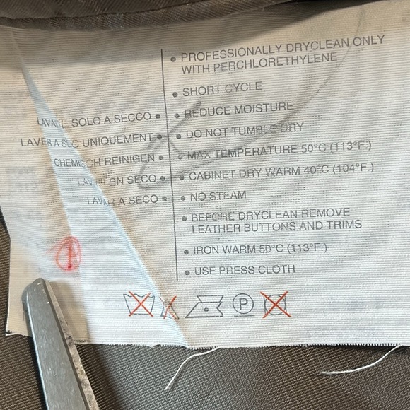 Ermenegildo Zegna 100% Wool Fine Italian Weave Side Vented Sport Coat Blazer 40 - Picture 12 of 12